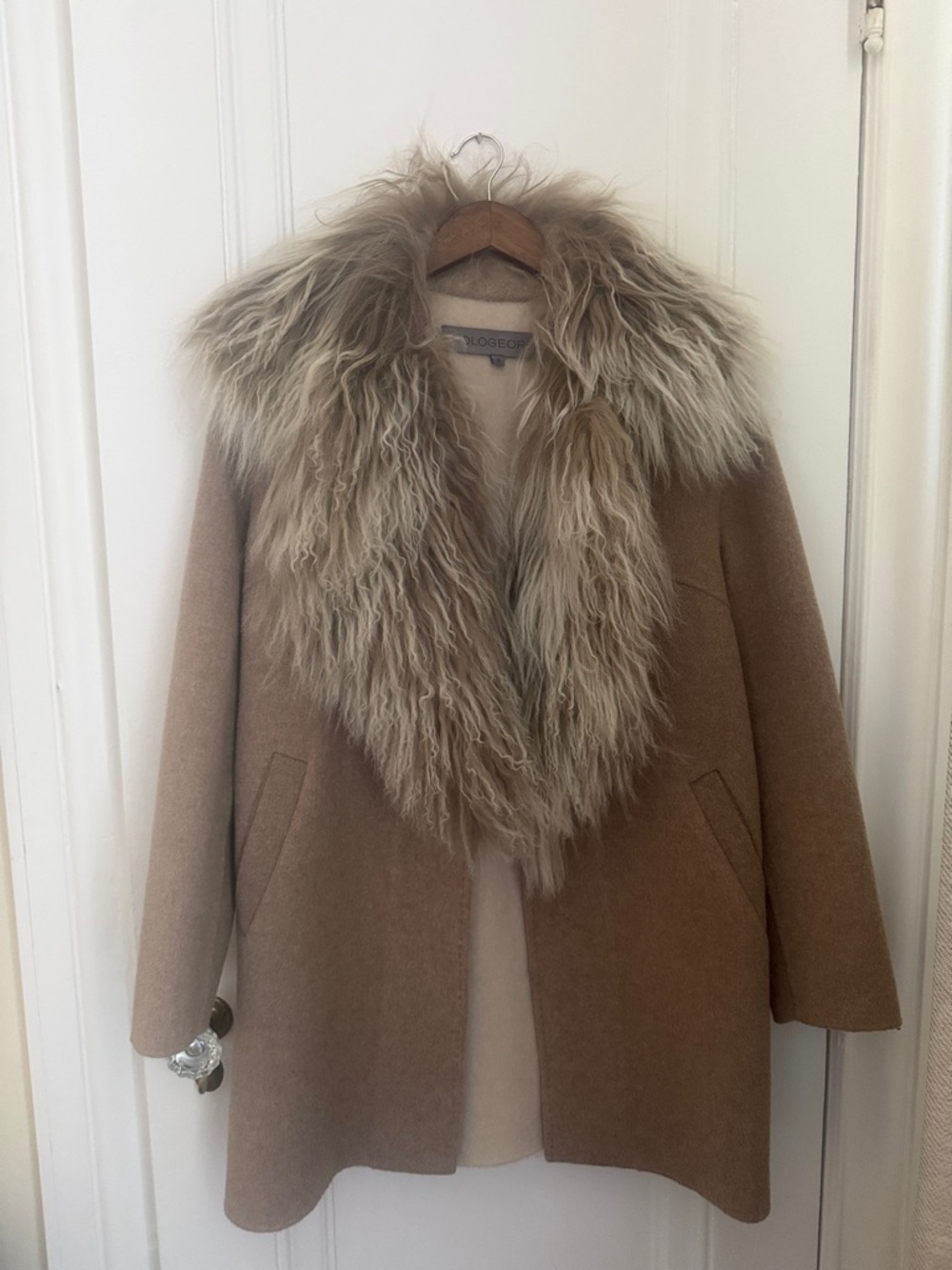 Pologeorgis Wool Fur Coat